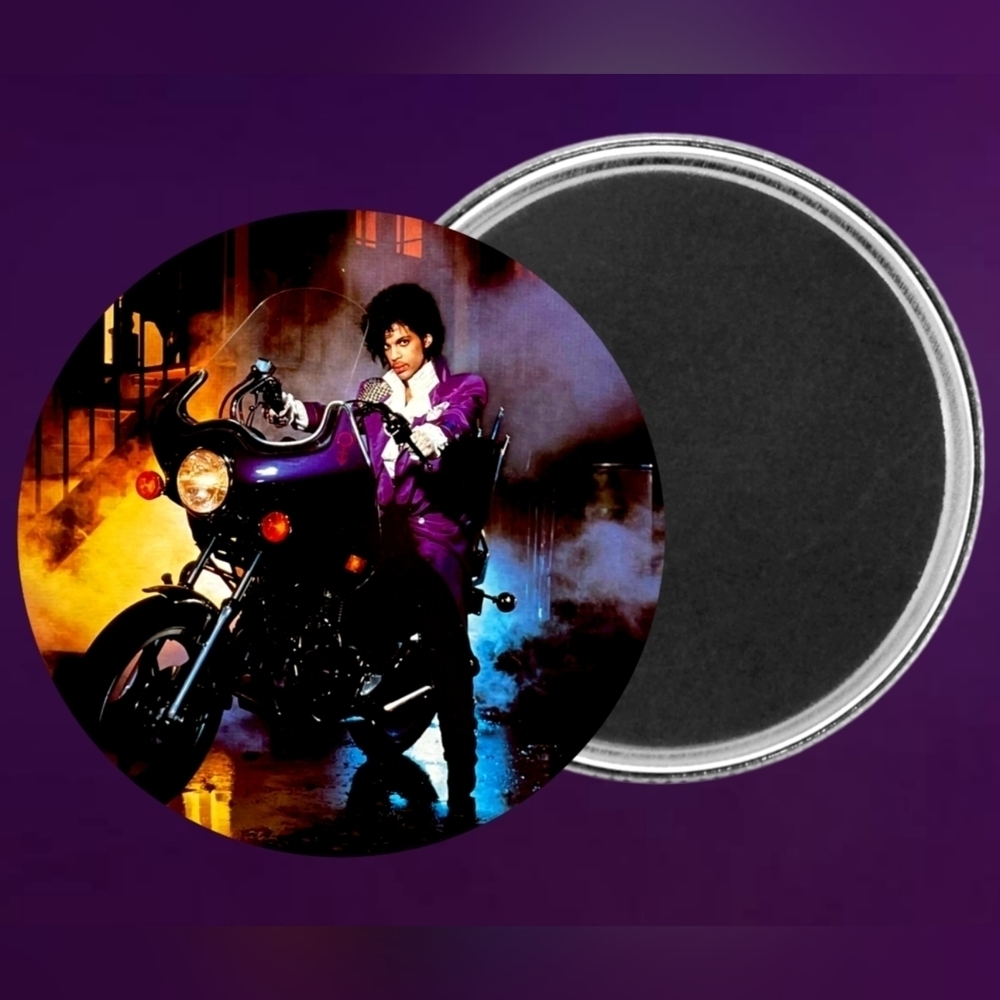 Prince Magnet Set Purple Rain Album - Picture 3 of 4
